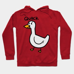 Angry Duck Quack Hoodie